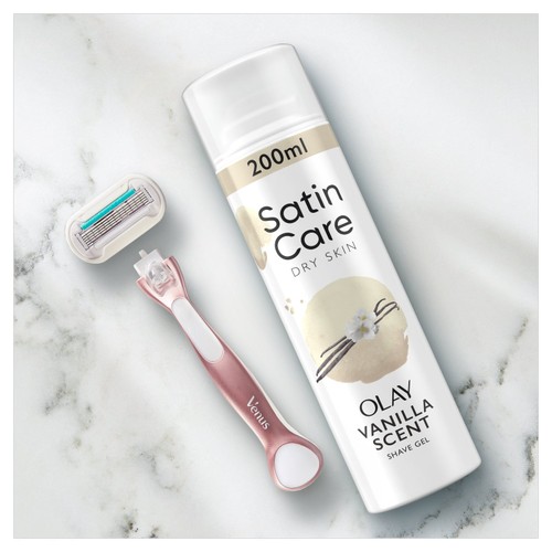 Gillette Satin Care Shave Gel Vanilla Cashmere 200ml