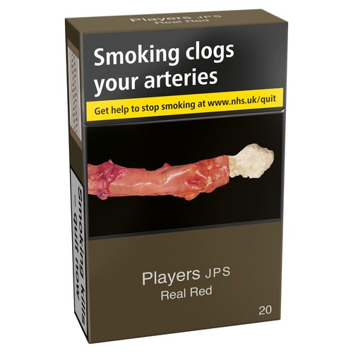 Players Real Red Cigarettes