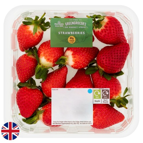 Morrisons British Strawberries 350g
