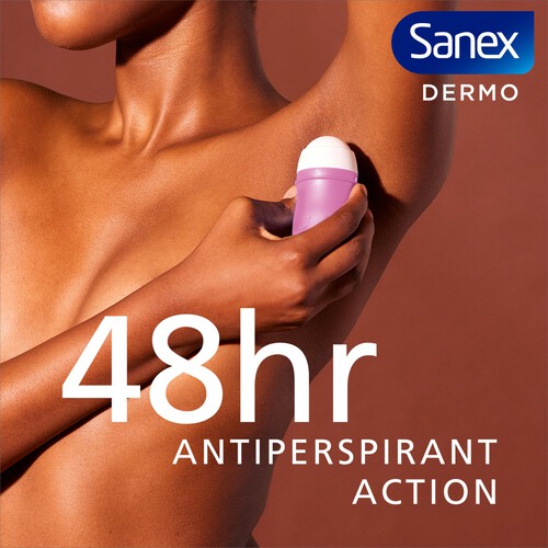 Sanex Dermo Invisible Dry Antiperspirant Roll On Deodorant 