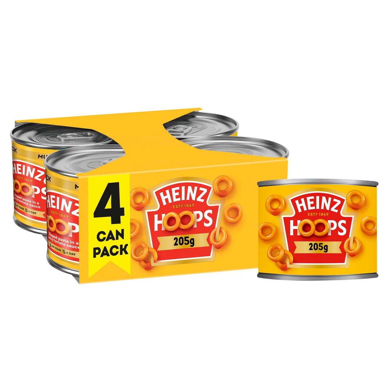 Heinz Spaghetti In Tomato Sauce Multipack