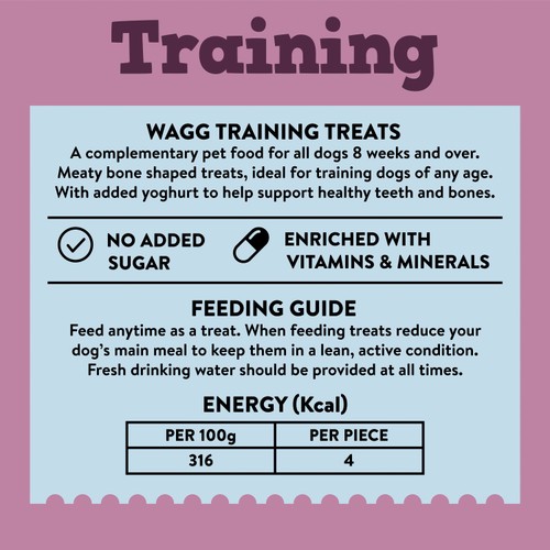 Wagg Beef, Chicken & Lamb Training Dog Treats 