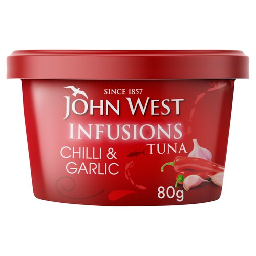 John West Infusions Tuna Chilli & Garlic (80g)