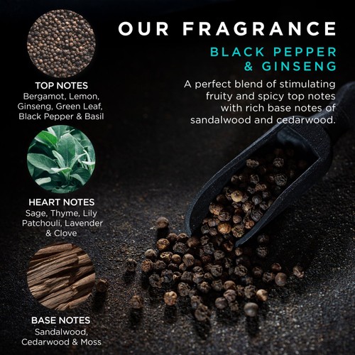 Baylis & Harding Black Pepper & Ginseng Luxuries Gift Set
