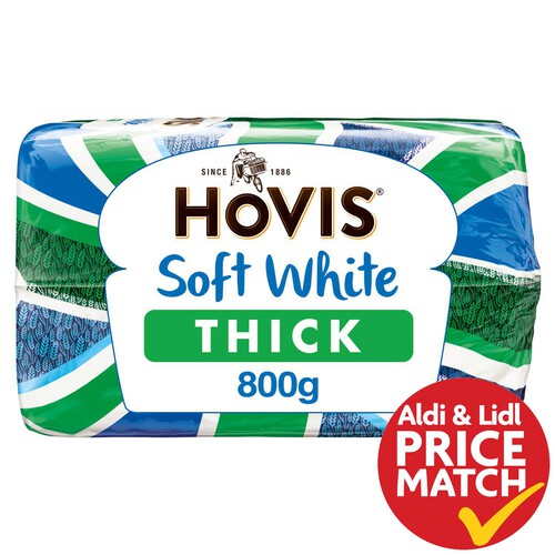 Hovis Soft White Thick Bread 