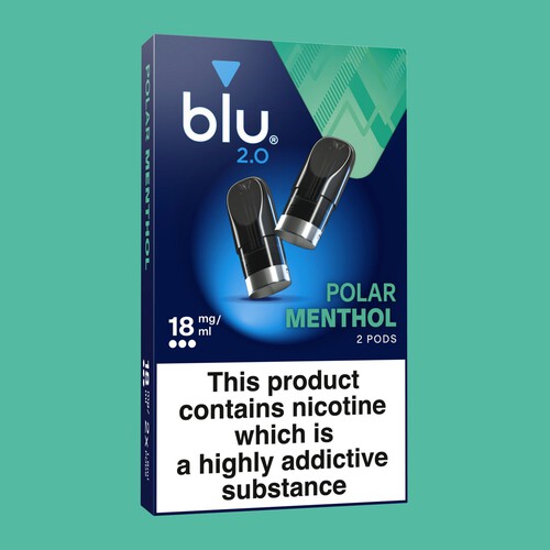 Blu 2.0 Polar Menthol Vape Pods 18mg/ml