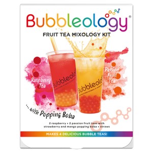 Bubbleology Milk Bubble Tea Mixology Kit with Tapioca Pearls