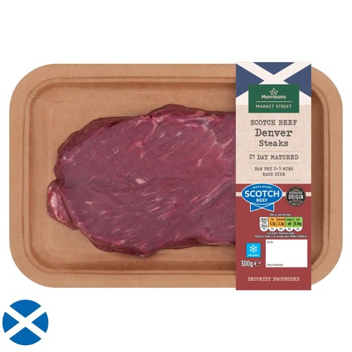Morrisons Scotch Beef Denver Steak 300g