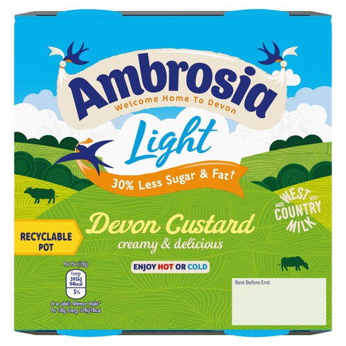 Ambrosia Light Custard Pot