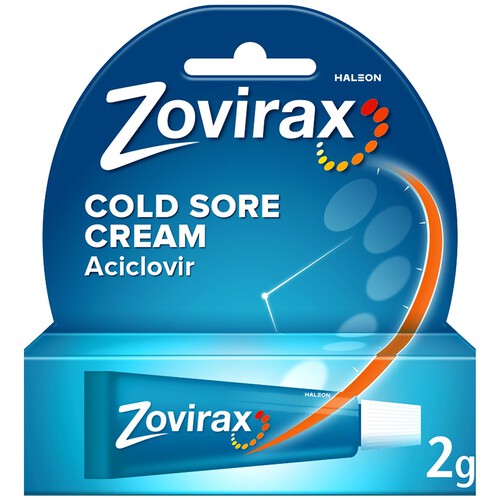 Zovirax Cold Sore Treatment Cream with Aciclovir Tube