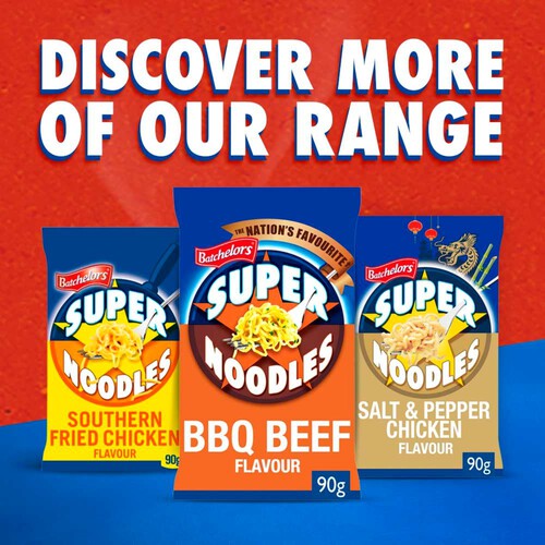 Batchelors Super Noodles Bbq Beef Flavour