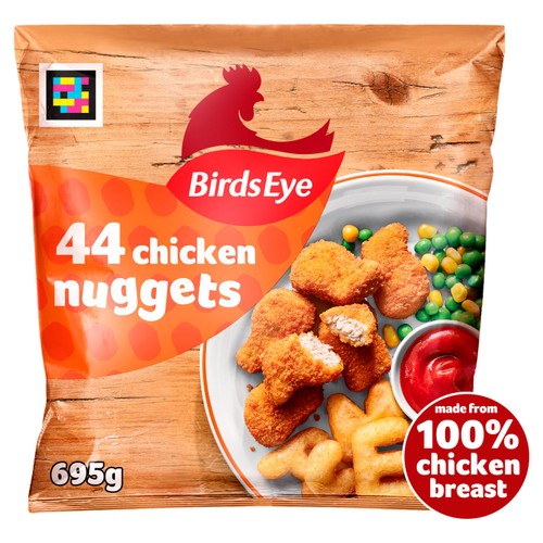 Birds Eye 44 Breaded Chicken Nuggets 695g