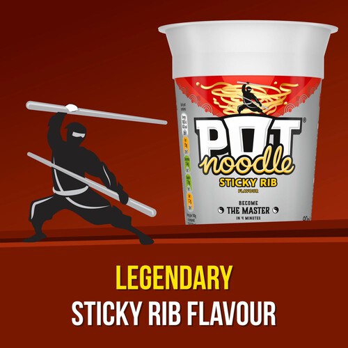 Pot Noodle Sticky Rib Standard