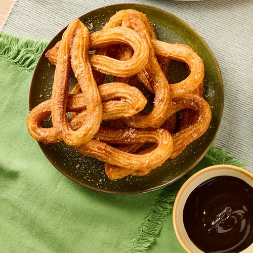 Morrisons Churros With Chocolate Sauce