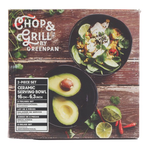 Greenpan Chop & Grill Serving Bowls