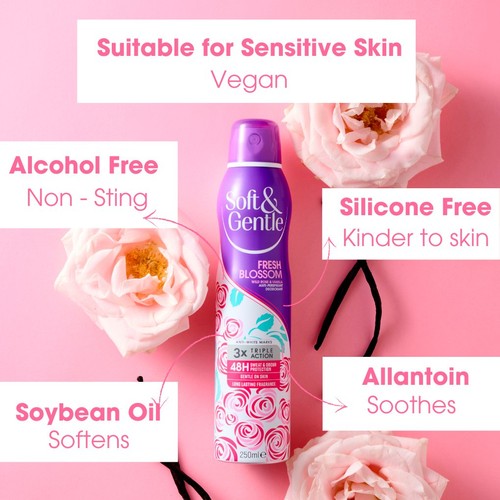 Soft & Gentle Fresh Blossom Anti-Perspirant Spray