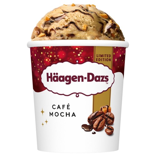 Haagen-Dazs Cafe Mocha Ice Cream Dessert Tub 420ml