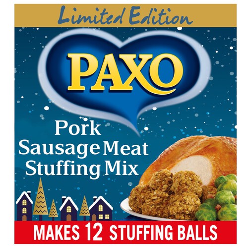 Paxo Pork Sausage Meat Flavour Stuffing Mix