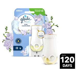 Glade Plug Ins Scented Oil Holder Pure Clean Linen