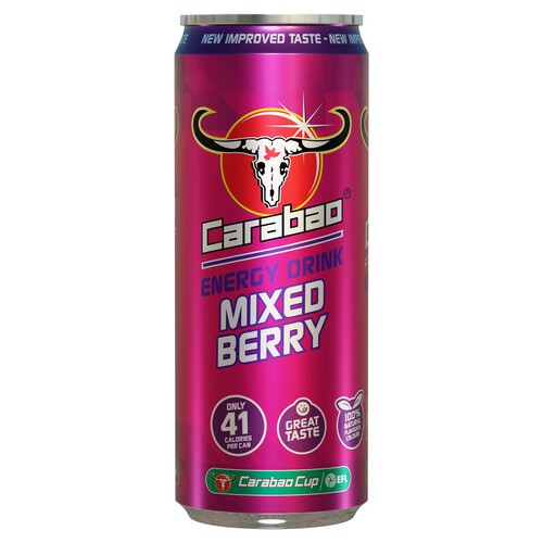 Carabao Energy Drink Mixed Berry 