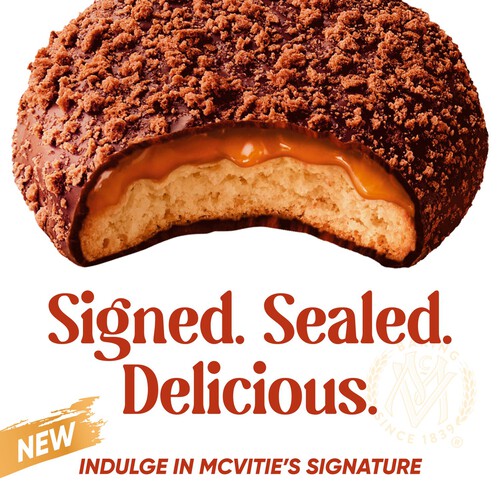 Mcvitie's Signature Chocolate Caramel Biscuits 