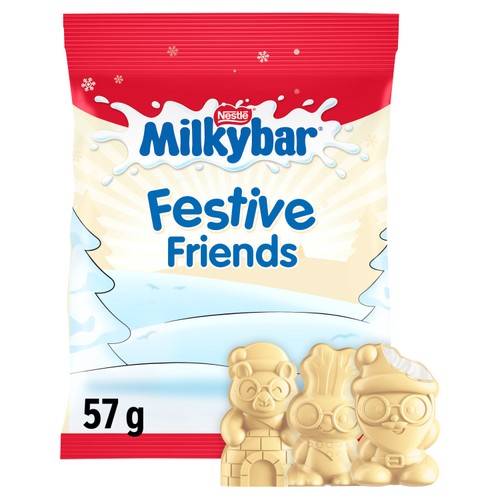 Milkybar Festive Friends White Chocolate Bag 57g