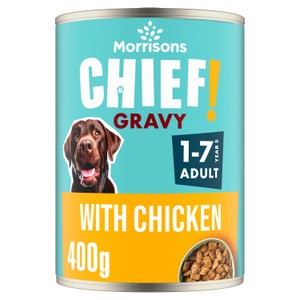 Morrisons Adult Dog Tasty Chunks In Gravy With Chicken   400g