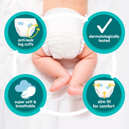 Nutmeg Ultra Dry Nappies Size 4 x 48 Pack