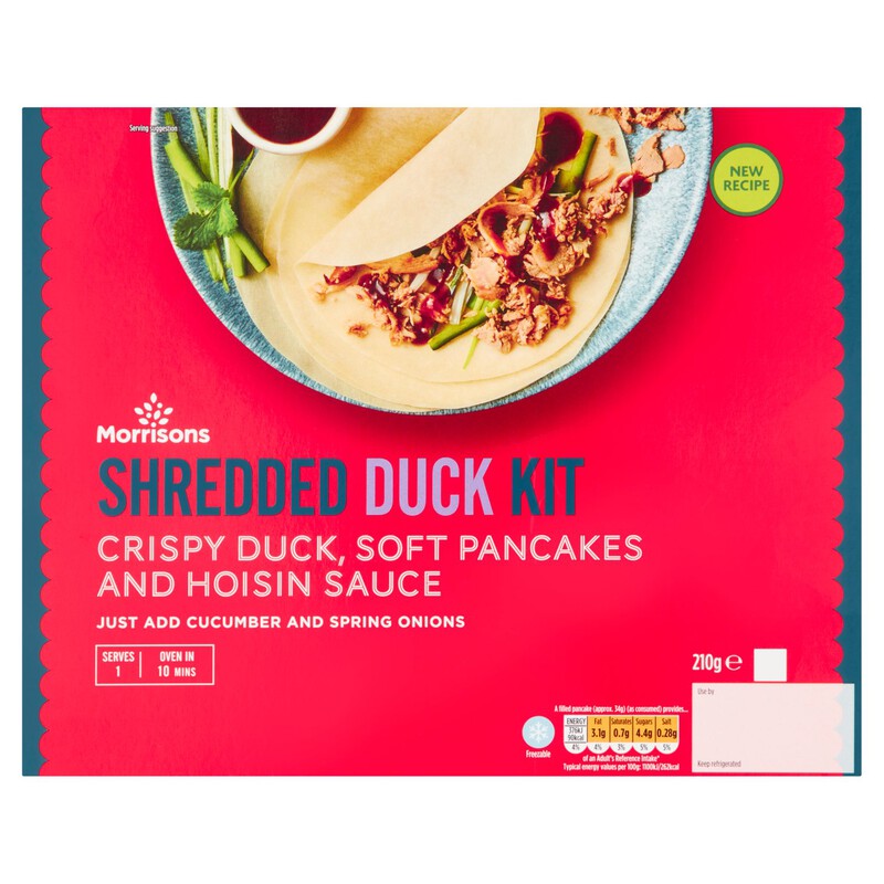 Morrisons Aromatic Shredded Duck Kit Morrisons Online Groceries & Offers