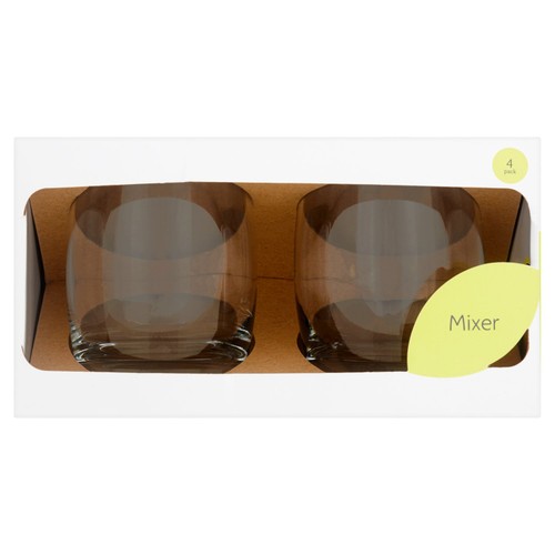 Morrisons pleasure mixer glasses set
