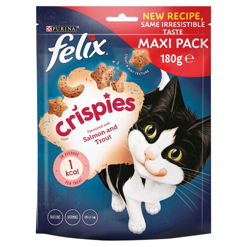 Felix Crispies Cat Treats Salmon & Trout