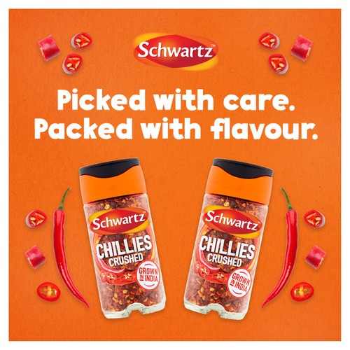 Schwartz Crushed Chillies Jar