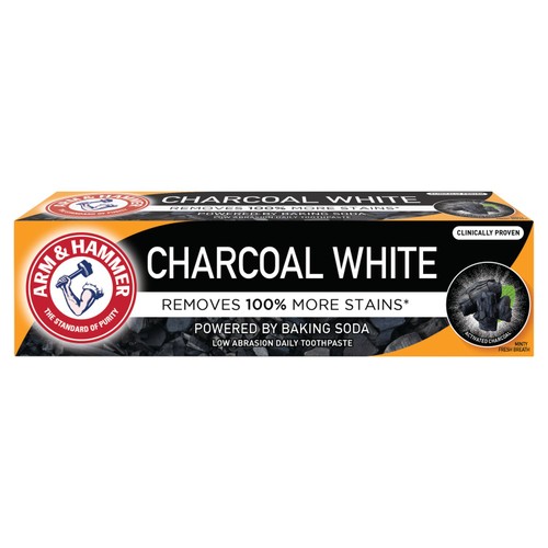 Arm & Hammer Charcoal White Toothpaste Peppermint