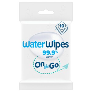 Waterwipes On The Go Wipes 10 per pack
