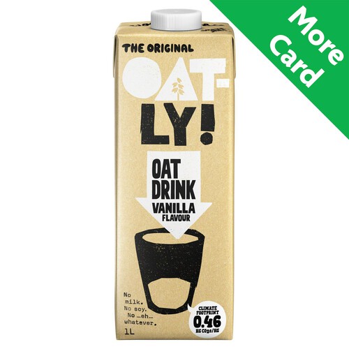 Oatly Oat Drink Vanilla Long Life 