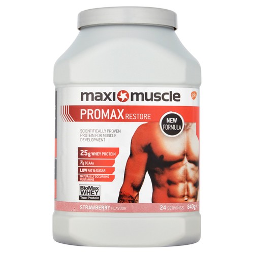 MaxiNutrition Promax Sustain & Rebuild Strawberry Protein Shake