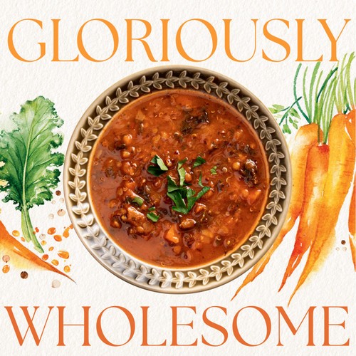Yorkshire Provender Rustic Vegetable Broth With Kale, Lentils & Quinoa 600G
