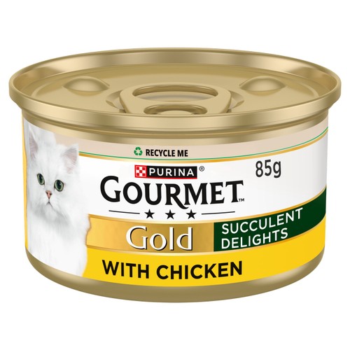 Gourmet Gold Succulent Delights Chicken Wet Cat Food 