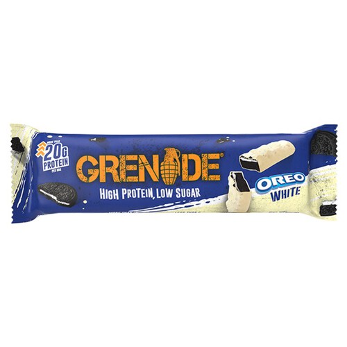 Grenade Protein Bars Oreo White