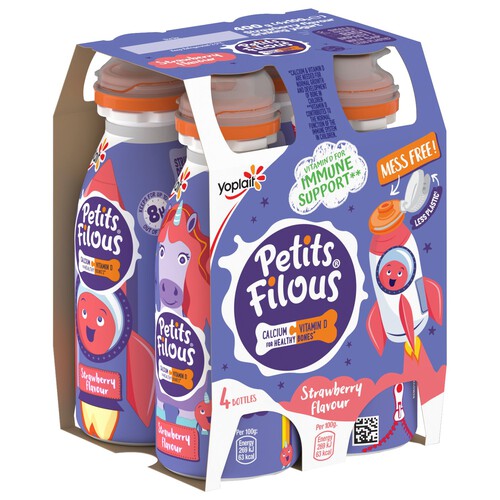 Petits Filous Kids Strawberry Yoghurt Drink