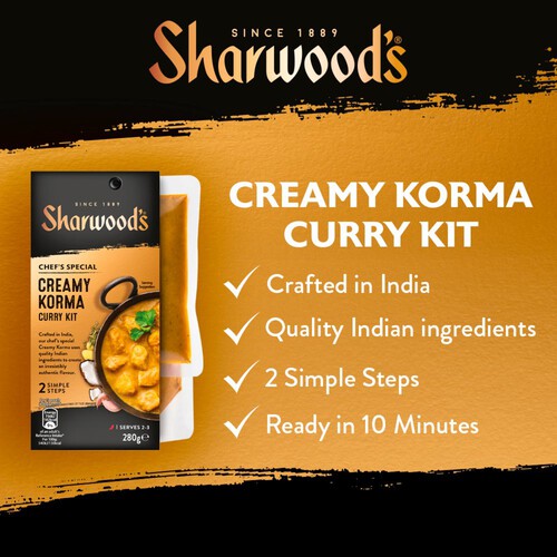 Sharwood's Chef Special Korma Curry Kit 