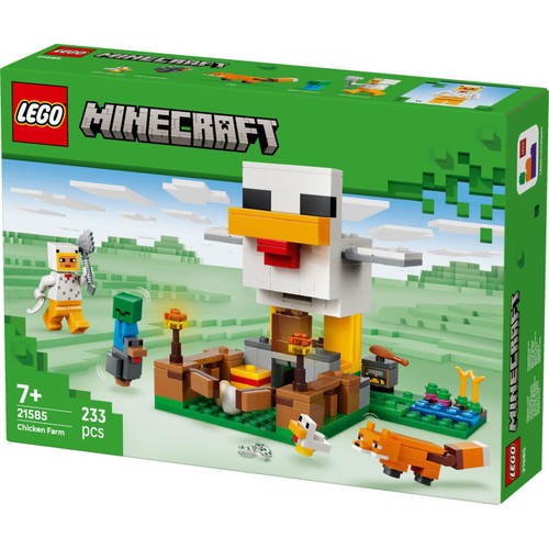Lego Minecraft Chicken Farm 21585
