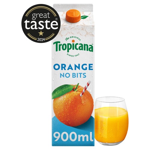 Tropicana Pure Smooth Orange Fruit Juice 900ml