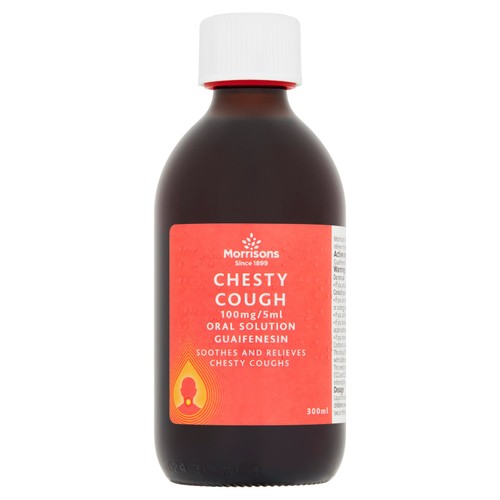 Morrisons chesty cough
