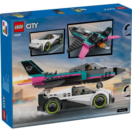 Lego City Great Vehicles Jet Vs. Car 60489