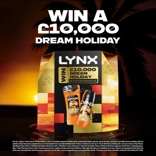 Lynx Win Dream Holiday Gift Set