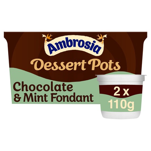 Ambrosia Dessert Pot Chocolate & Mint