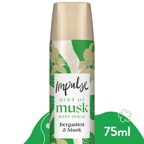 Impulse Hint of Musk Body Spray Deodorant
