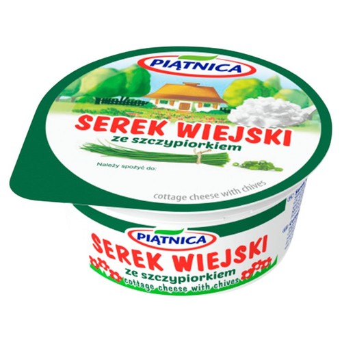 Piatnica Cottage Cheese With Chives 150g
