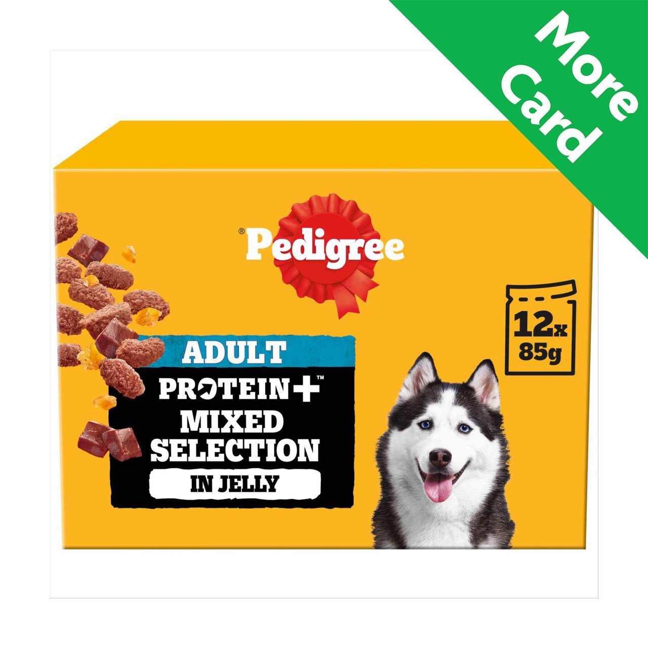 Pedigree Protein+ Adult Dog Mixed Selection In Jelly 12x85g